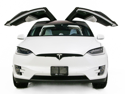 used 2017 Tesla Model X car, priced at $39,900