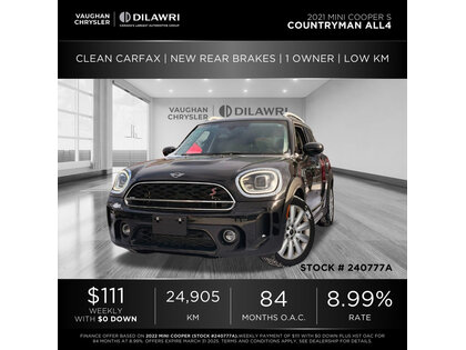 used 2021 MINI Cooper S Countryman car, priced at $31,748