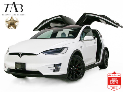 used 2017 Tesla Model X car, priced at $39,900