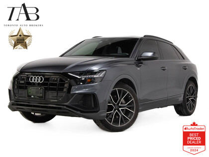 used 2019 Audi Q8 car, priced at $46,900