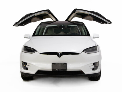 used 2018 Tesla Model X car, priced at $51,900