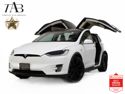 used 2018 Tesla Model X car, priced at $51,900