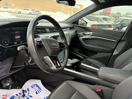 used 2022 Audi e-tron car, priced at $49,950