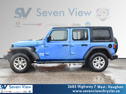 used 2021 Jeep Wrangler car, priced at $34,610