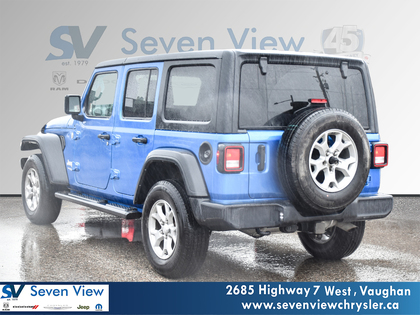 used 2021 Jeep Wrangler car, priced at $34,610