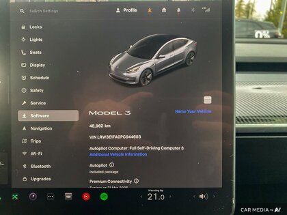 used 2023 Tesla Model 3 car, priced at $37,343