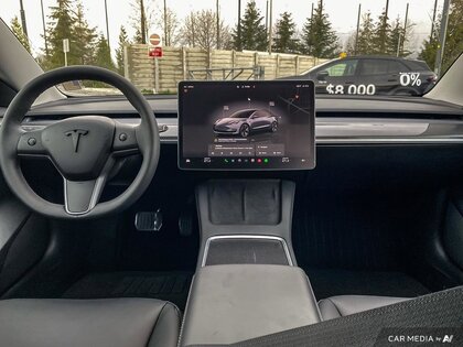 used 2023 Tesla Model 3 car, priced at $37,343