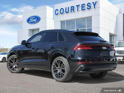 used 2019 Audi Q8 car, priced at $44,800