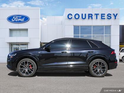 used 2019 Audi Q8 car, priced at $44,800