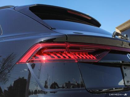 used 2019 Audi Q8 car, priced at $44,800