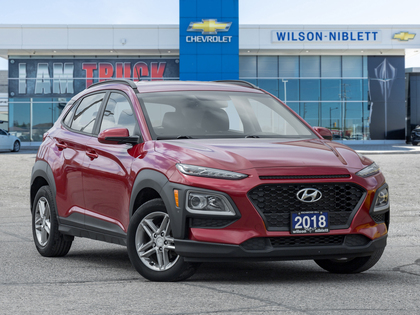 used 2018 Hyundai Kona car, priced at $10,683