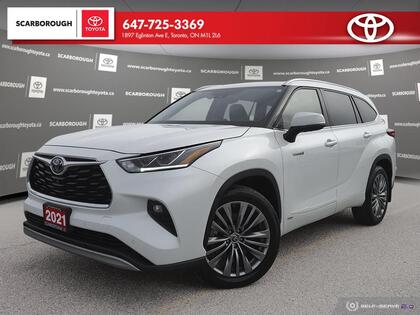 used 2021 Toyota Highlander car, priced at $40,495