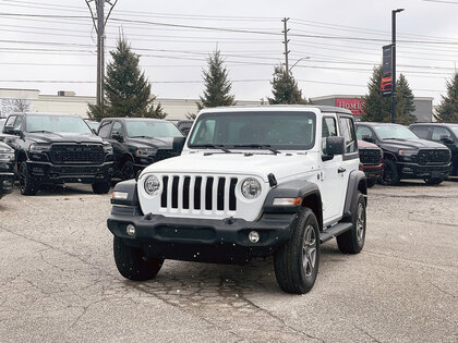 used 2022 Jeep Wrangler car, priced at $34,790
