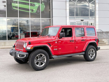 used 2022 Jeep Wrangler Unlimited car, priced at $42,801