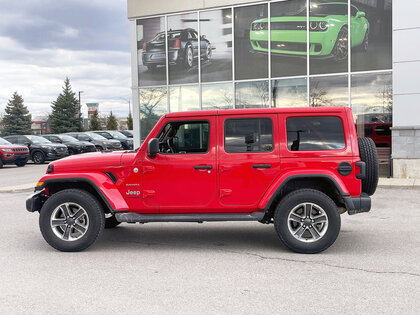 used 2022 Jeep Wrangler Unlimited car, priced at $42,801