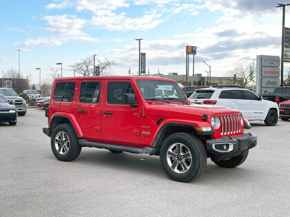 used 2022 Jeep Wrangler Unlimited car, priced at $42,801