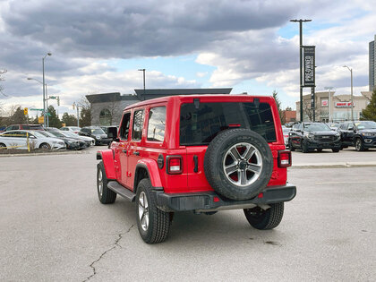 used 2022 Jeep Wrangler Unlimited car, priced at $42,801
