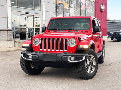 used 2022 Jeep Wrangler Unlimited car, priced at $42,801