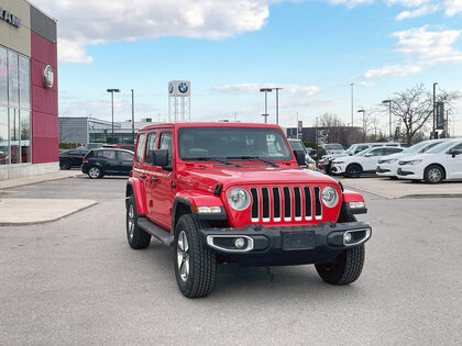 used 2022 Jeep Wrangler Unlimited car, priced at $42,801