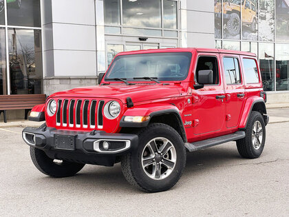 used 2022 Jeep Wrangler Unlimited car, priced at $42,801