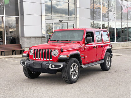 used 2022 Jeep Wrangler Unlimited car, priced at $42,801