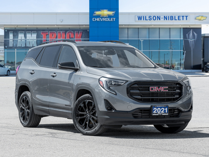 used 2021 GMC Terrain car, priced at $28,693