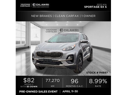 used 2022 Kia Sportage car, priced at $23,790