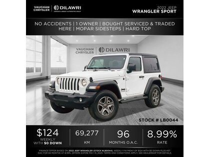 used 2022 Jeep Wrangler car, priced at $34,790
