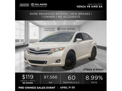 used 2016 Toyota Venza car, priced at $25,260