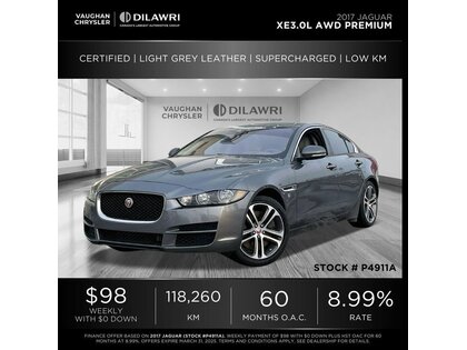 used 2017 Jaguar XE car, priced at $17,888