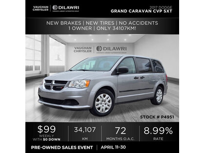 used 2017 Dodge Grand Caravan car, priced at $22,199