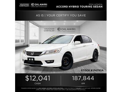 used 2014 Honda Accord Hybrid car, priced at $11,901