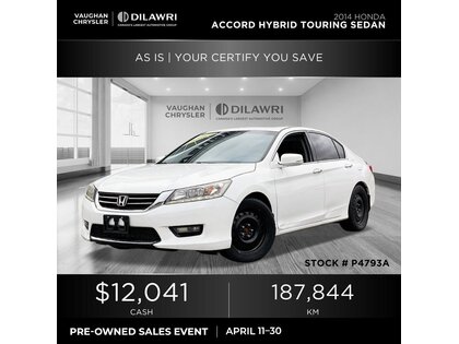 used 2014 Honda Accord Hybrid car, priced at $11,901