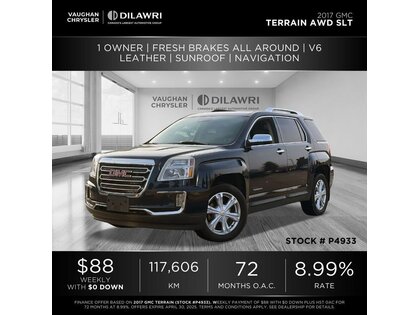 used 2017 GMC Terrain car, priced at $19,670
