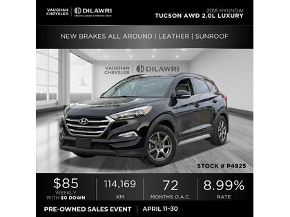 used 2018 Hyundai Tucson car, priced at $19,712