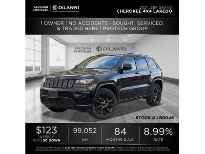 used 2021 Jeep Grand Cherokee car, priced at $32,721