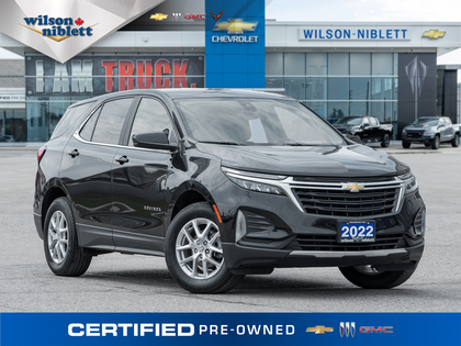 used 2022 Chevrolet Equinox car, priced at $27,993