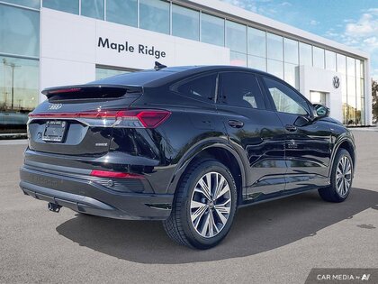 used 2023 Audi Q4 e-tron Sportback car, priced at $46,995