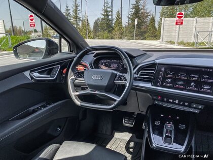 used 2023 Audi Q4 e-tron Sportback car, priced at $46,995