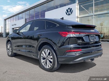 used 2023 Audi Q4 e-tron Sportback car, priced at $46,995