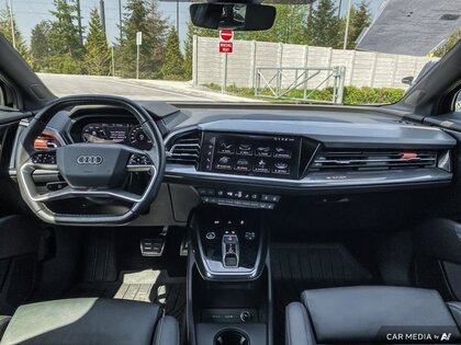 used 2023 Audi Q4 e-tron Sportback car, priced at $46,995