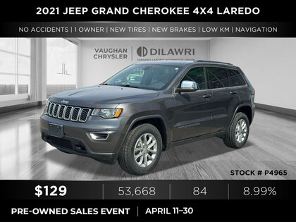 used 2021 Jeep Grand Cherokee car, priced at $33,782