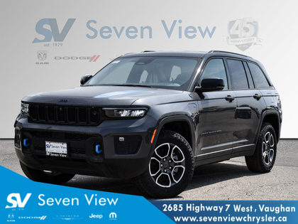 used 2023 Jeep Grand Cherokee 4xe car, priced at $71,310