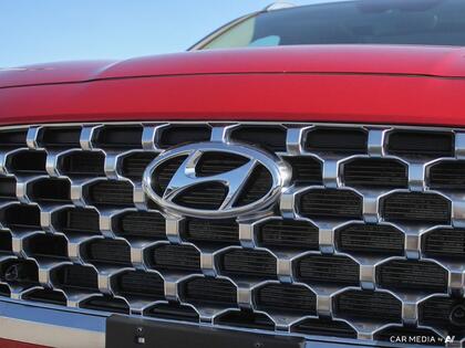 used 2022 Hyundai Santa Fe car, priced at $29,990