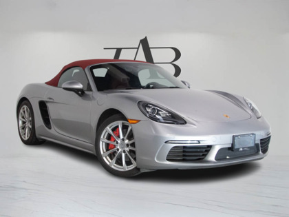 used 2017 Porsche 718 Boxster car, priced at $73,900