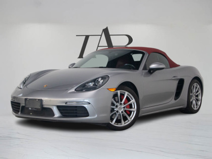 used 2017 Porsche 718 Boxster car, priced at $73,900
