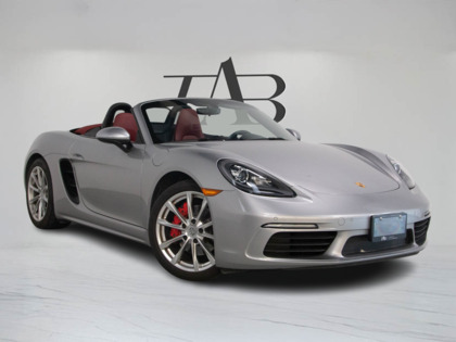 used 2017 Porsche 718 Boxster car, priced at $73,900