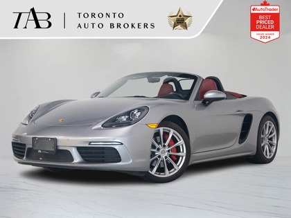 used 2017 Porsche 718 Boxster car, priced at $73,900