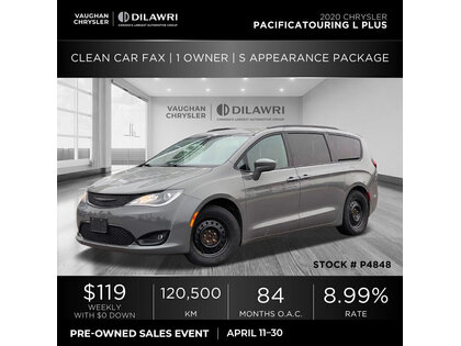 used 2020 Chrysler Pacifica car, priced at $28,848