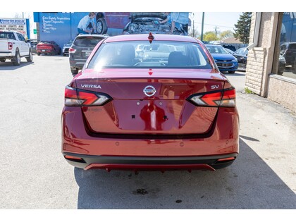 used 2021 Nissan Versa car, priced at $19,998